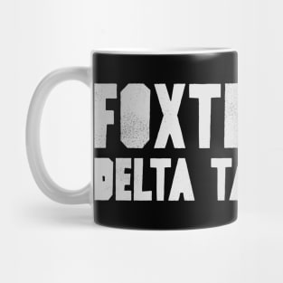 Foxtrot Delta Tango | Protest Code Message with Raised Fist Design Mug